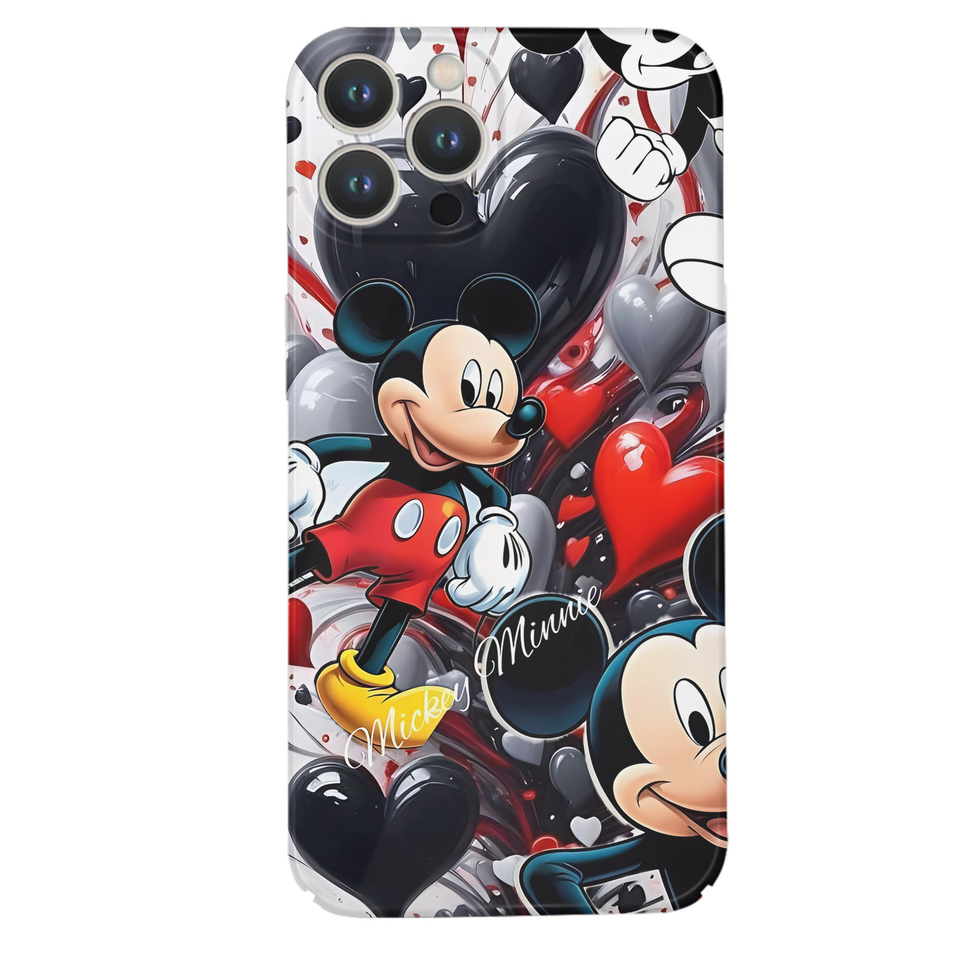 （画像用） ミッキーマウス Mickey Mouse 【iPhone 14シリーズ対応】ハードケース